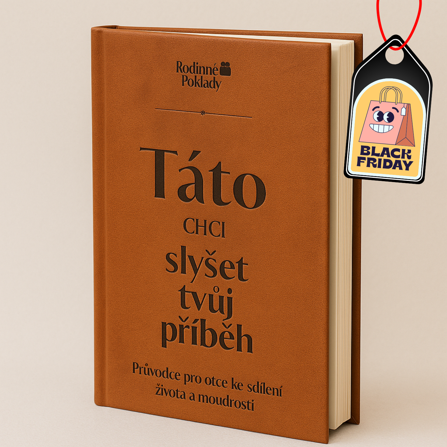 Vzpomínky tatínka – řízený deník 🤎 -50 % – POSLEDNÍ HODINY! 🤎