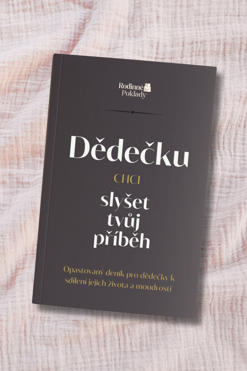 Vzpomínky dědečka – řízený deník 💙 BLACK FRIDAY -50% 💙
