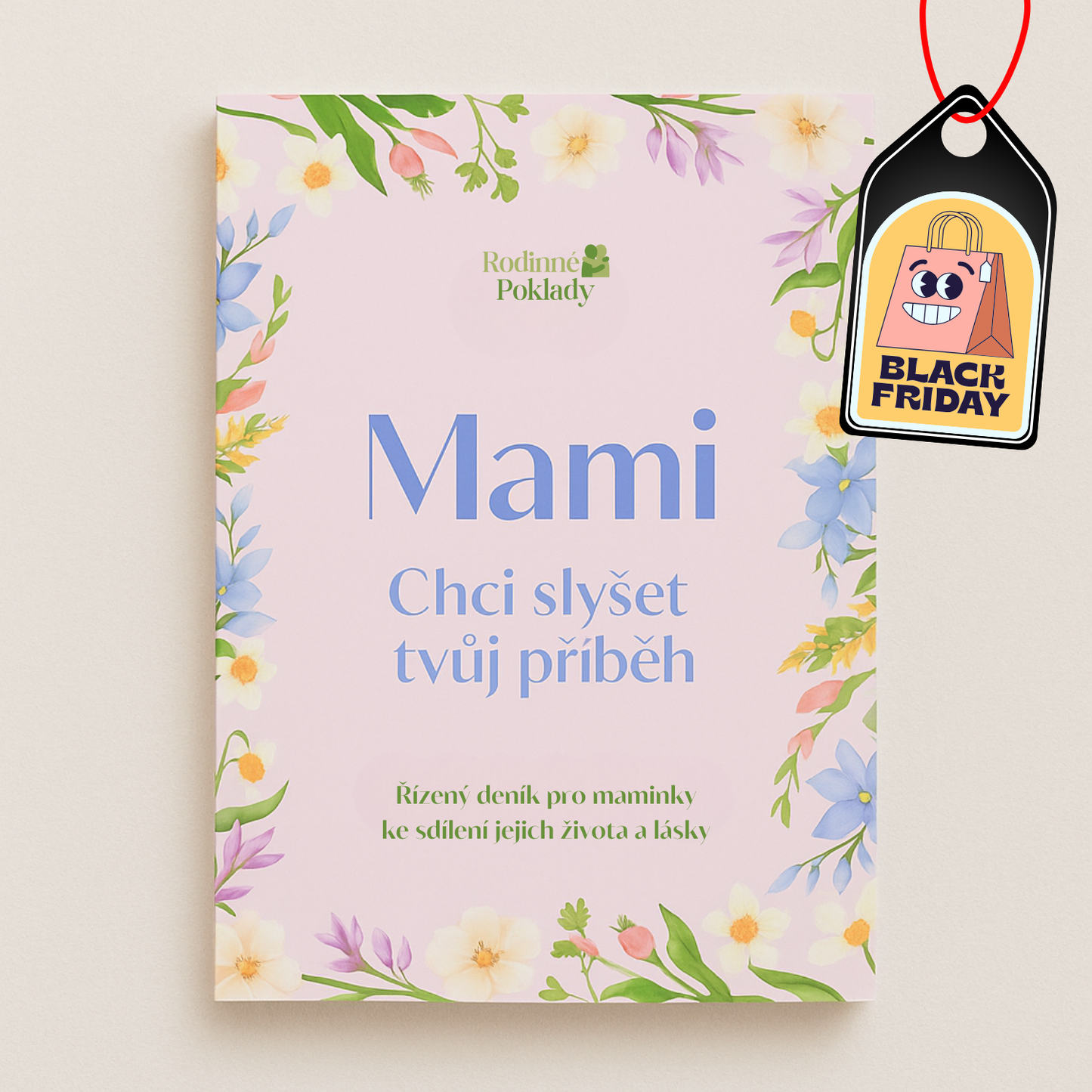 Vzpomínky maminky – řízený deník 🩷 BLACK FRIDAY -50% 🩷